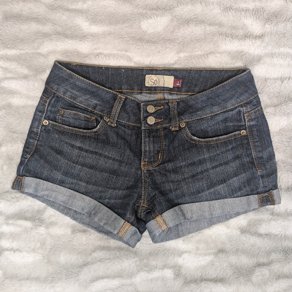 SO Women's Denim Shorts - Blue